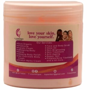 Cosmétique Brown Skin Body Lotion bottle for lightening dark armpits and spots