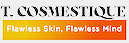 T. Cosmestique logo – Natural skin whitening and brightening products for flawless skin