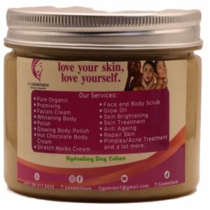 T Cosmétique Hydrate Skin Hydrating Day Cream jar for deep skin hydration and natural glow